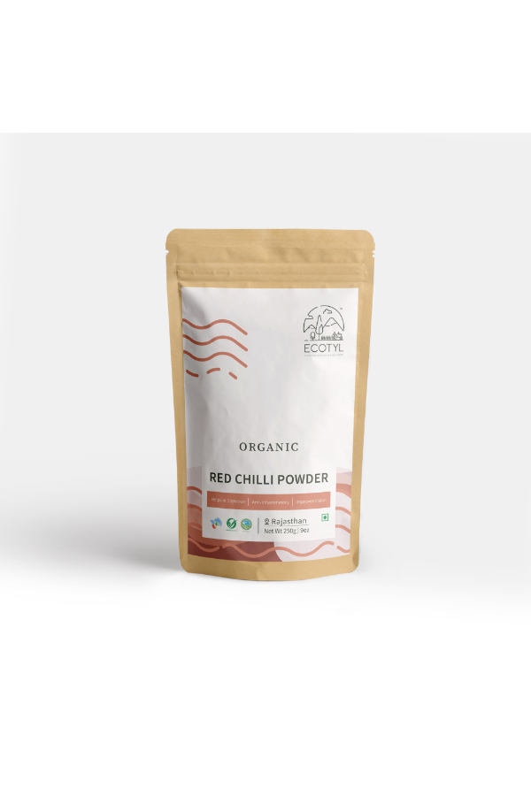 Ecotyl Organic Red Chilli Powder - 250 g